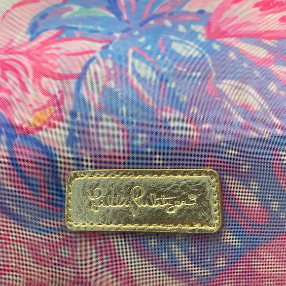 NIP lilly Pulitzer mesh tote - Picture 3 of 7